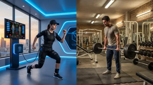 مقایسه هوشمند آینده ورزش با فناوری EMS در مقابل بدنسازی سنتی برای بازدهی حداکثری.