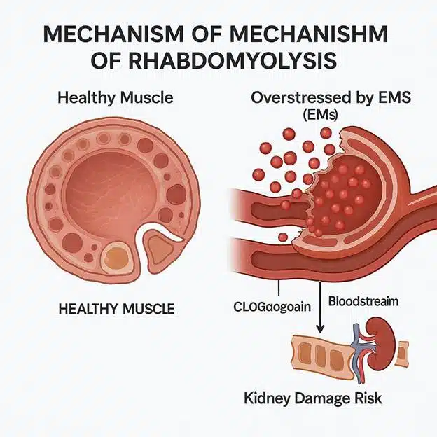 آیا EMS باعث بدومیولیز و سایر خطرات می‌شود